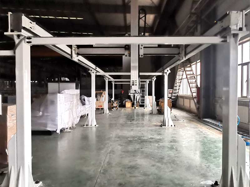 【桁架】案例6-鋁管切割搬運龍門桁架